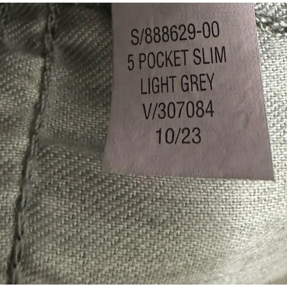 OLD NAVY Jeans Mens Size 29x32 Slim 5 Pocket Light Gray Built In Flex